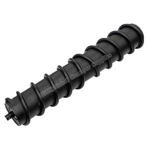 <strong>Material</strong> <strong>Handling</strong> <strong>Conveyor</strong> Roller Manufacturers Comb Type <strong>Spiral</strong> Roller Rubber Coated Self Cleaning Roller Idler - Product Image 1