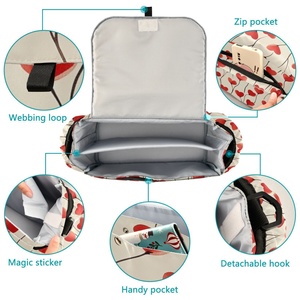 Sac de voyage pour maman, design personnalisé, durable, léger, sac de rangement pour poussette, organiseur de couches, sac de maman - Product Image 2