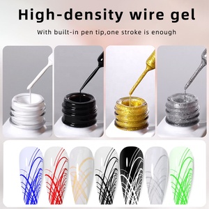 KLANA Gel Liner pour Ongles 8ml, Gel de Décoration DIY pour Lignes Ultra-fines, Anti-débordement, Soak Off, Gel UV Nail Art, Vente en Gros - Product Image 6