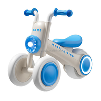 Vélo d'équilibre à quatre roues pour tout-petits, premier vélo d'apprentissage pour enfants, mini-vélo à pousser pour bébés, jouet à roulettes pour jouer à la maison