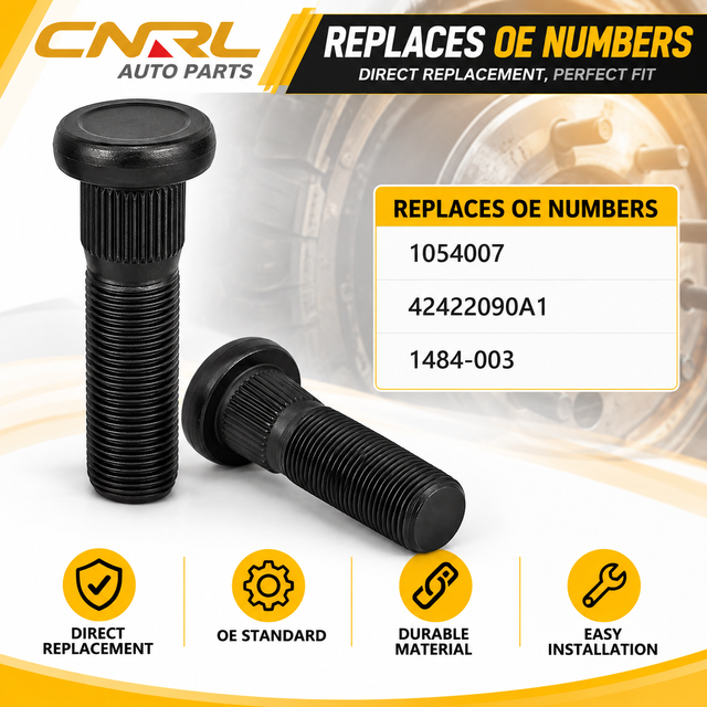 Automobile Fasteners  Bolts OEM Wheel Stud Sheet Metal Fabrication 1054007 Wheel Stud Bolts for SSANGYONG