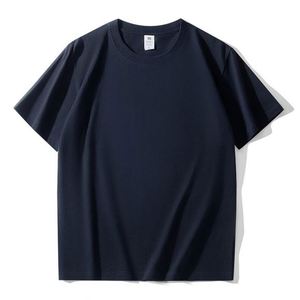 Design Wholesale Short Sleeve Blank Solid Color Print Logo Ring Spun Cotton Mens Custom T Shirts - Product Image 6