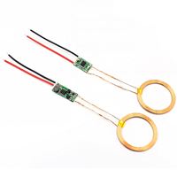 Module d'alimentation sans fil 5V 1A/2A, module de chargeur sans fil, module émetteur-récepteur, carte de circuit imprimé pour téléphone DIY