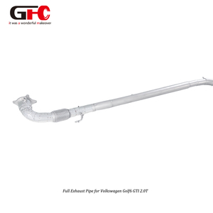 Échappement complet pour <span class=keywords><strong>Golf</strong></span> 6 <span class=keywords><strong>GTI</strong></span> 2.0T, système d'échappement à soupape électronique, acier inoxydable, échappement performance - Product Image 6