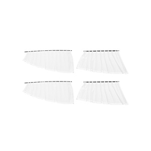 Pare-soleil semi-transparent pour fenêtre latérale de Tesla Model Y 3, tissu isolant thermique, installation extensible - Product Image 2