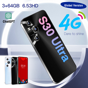 Nouvelle version du smartphone universel Global S30Ultra 6,5 pouces HD Quad Core MTK, charge rapide, LTE, double SIM, Android 8.1b - Product Image 6