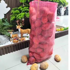 China suppliers 25kg transparent pp woven bags for packing carrot