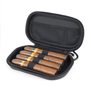 2026 Custom Logo Cigar Humidors <b>Box</b> Carrying Luxury Portable Travel Cigar Cases - Product Image 3