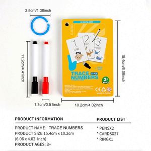 Mis Primeras Libretas de Ejercicios de Habilidades Preescolares: Práctica de Trazado de Líneas, Aprendizaje Completo para Escribir Letras y Números - Product Image 6