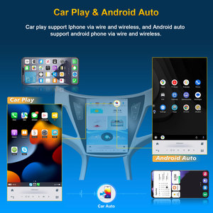 Système d'infodivertissement pour <span class=keywords><strong>voiture</strong></span> avec écran tactile IPS de 10,4 pouces, autoradio Android et affichage tête haute pour Hyundai Elantra MD 2011- - Product Image 3