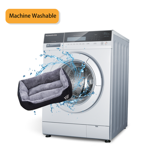 Lynpet Großhandel Maßgefertigtes Waschbares Rechteckiges Haustierbett Weiches Langlebiges Plüsch-Hundebett mit Rutschfestem Wasserdichtem Boden - Product Image 3