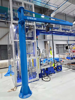 Grue à flèche d'atelier 2-5 tonnes 2026 avec moteur personnalisable, roulements et composants essentiels du moteur à bas prix, à vendre