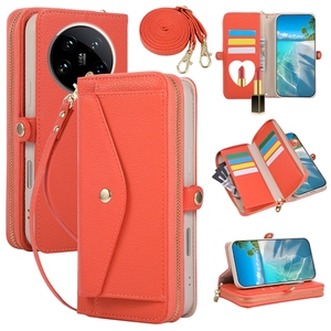Funda Tipo Cartera con Cordón y Cierre para Xiaomi 11T/12T <span class=keywords><strong>Pro</strong></span>/13T/14T/14 Ultra, con Ranuras para Tarjetas - Product Image 2