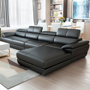 <strong>Divano</strong> Letto Canape <strong>Couch</strong> Upholstered L Shape Modern Leather Sofa Set Sectionals Living Room Sofas - Product Image 2