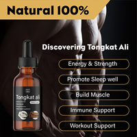 Formule personnalisée L-Testosterone Booster, extrait de maca et d'huître liquide en gouttes pour hommes, soutien contre la fatigue, les problèmes rénaux et la fertilité masculine
