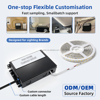 Alimentation LED Dimmable 150W 12V à Tension Constante, Entrée 100-277Vac, Étanche IP65, Gradation PWM 0-10V 1-10V