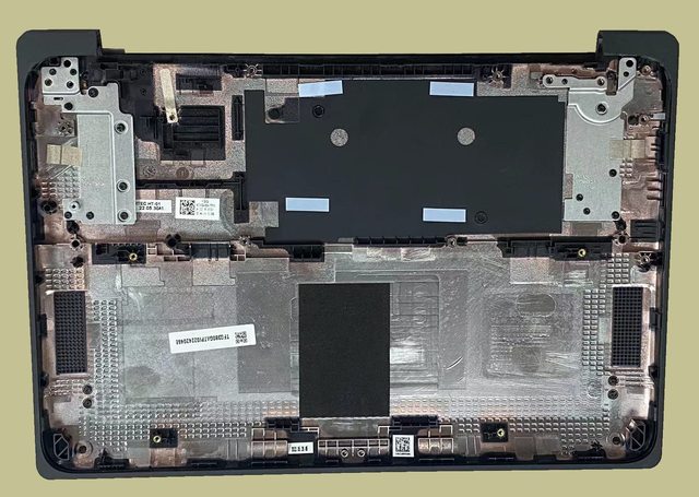 Replacement Laptop Lower Base Bottom Case Cover Assembly Part for HP Chromebook 11MK G9 EE M44242-001 Black