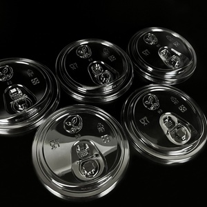 Bán Sỉ Nắp Sip Nhựa Dùng Một Lần Nắp PET Dùng Một Lần Nắp Không Rơm Cho Cốc Cà Phê Lạnh - Product Image 2