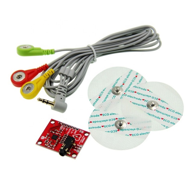 eParthub AD8232 ECG monitoring cardiac electrophysiology measurement pulse ECG monitoring sensor module