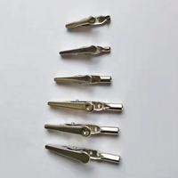 Mini-pinces de connexion en métal argenté pour accessoires de rangement, cartes de visite, porte-photos, et notes mémo