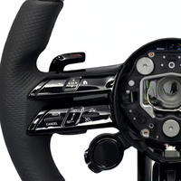 Volant en fibre de carbone pour Mercedes Benz A35 A45 C63 C43 E53 E63 G63 G500 G55 AMG GT S63 GLE63 GLA45 W223