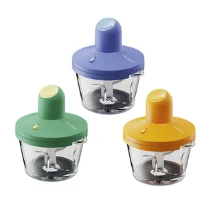 Multi Functional Multi-function Multipurpose Kitchen Glass Bowl Mince Food Grinder Commercial Vegetable Electric Meat Chopper