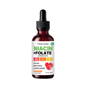 טיפות נוזליות של ויטמין B12 ו-B6 בעוצמה גבוהה, תוסף תזונה נוזלי ויטמין <span class=keywords><strong>B</strong></span> קומפלקס, תוצרת OEM, חלאל. - Product Image 2