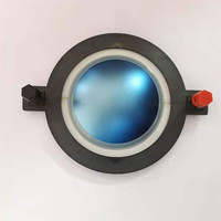Diaphragme de remplacement de tweeter bleu de 3 pouces pour accessoires de haut-parleur de pilote de compression