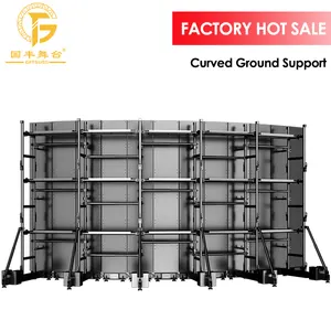 Event Hanging Video Led Wall Display Stand Rack Truss Aluminum Alloy Ground Support Led Screen Truss