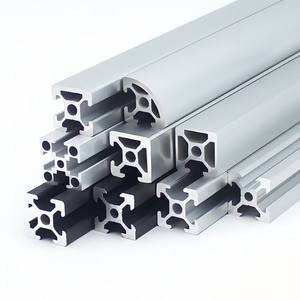 Anodized 6000 Series Aluminum Square Profiles Frame with T3-T8 Temper Punching & Cutting Services Manufacturer - Product Image 4
