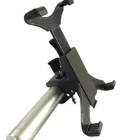 Support universel flexible en ABS pour tablette avec hauteur réglable et fixation par clip pour utilisation sur bureau, compatible iPad