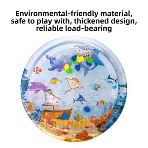 แผ่นรองทำความเย็นสำหรับสัตว์เลี้ยง ระบายอากาศได้ดี กันน้ำ ลายปลาสุดน่ารัก พกพาสะดวก สำหรับสุนัขและแมว - Product Image 4