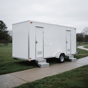Toilettes de luxe en plein air Portable Salle de bain Douche Remorques Mobile Toilettes Toilettes Remorque Toilette - Product Image 4