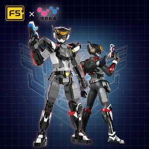 Bloques de Construcción de Robots de Guerra de Fantasía, Juego de Bloques de Construcción de Juguetes Hechos a Mano para Decoración de Escritorio - Product Image 5