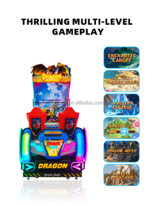 Simulateur de tir à double écran Machine d'arcade d'aventure à 6 niveaux avec contrôleur de pistolet Jeu d'arcade immersif à pièces - Product Image 3