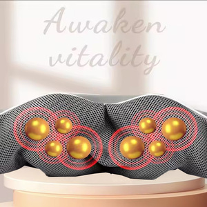 Chal de masaje inteligente de cuello y hombros de alta calidad, masajeador de vibración Shiatsu, masajeador de relajación <span class=keywords><strong>Cervical</strong></span>, alivio del dolor - Product Image 3