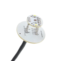 Capteur optique de haute précision Module de positionnement de marque de reconnaissance de couleur RS485 pour la correction de distinction de détection de couleur