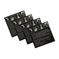 Soins de la peau personnalisés Description du produit Cartes d'impression d'emballage Papier artisanal