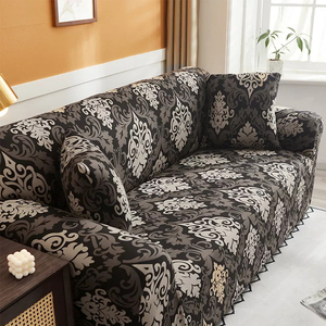 ผ้าคลุมโซฟาพิมพ์ลายผ้ายืดสุดพิเศษผ้าคลุมโซฟานุ่มเป็นมิตรกับผิว - Product Image 4