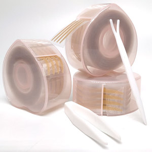 Pegatinas transparentes de doble párpado con cajas ecológicas Pegatinas invisibles naturales de larga duración para levantar los ojos - Product Image 1