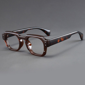 Kính đọc sách hình vuông cổ điển thủ công chống mờ, gọng lớn màu đen, chất liệu PC, dành cho nam nữ bị viễn thị - Product Image 4