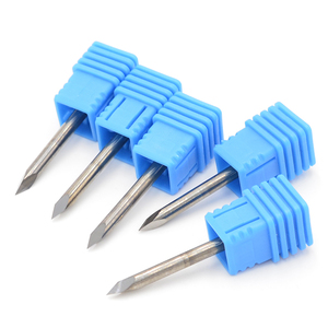 Herramienta <span class=keywords><strong>de</strong></span> grabado CNC <span class=keywords><strong>de</strong></span> tres caras <span class=keywords><strong>de</strong></span> carburo, brocas <span class=keywords><strong>de</strong></span> enrutador CNC piramidal para piedra, <span class=keywords><strong>jade</strong></span>, fresadoras <span class=keywords><strong>de</strong></span> madera V seres - Product Image 1
