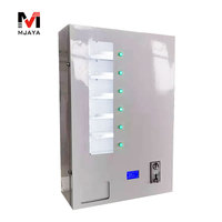 Distributeur automatique mural compact, mini distributeur combiné pour snacks, boissons, canettes de soda, préservatifs, capsules de café