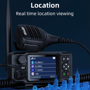 BinQi BQ-8900Pro Radio de Coche Walkie Talkie 4G LTE PoC de Largo Alcance Montado en Vehículo con Soporte <span class=keywords><strong>GPS</strong></span> y Tarjeta SIM para 5000 km - Product Image 1