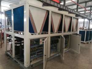 Enfriador de <span class=keywords><strong>Aire</strong></span> Industrial HVAC de <span class=keywords><strong>Venta</strong></span> de Fábrica, 20kW-380kW, <span class=keywords><strong>Aire</strong></span> <span class=keywords><strong>Acondicionado</strong></span> Comercial, Tipo Modular, Enfriador de Agua por <span class=keywords><strong>Aire</strong></span> con Tecnología Scroll - Product Image 4