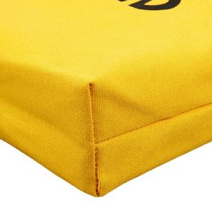 Sac de loisirs portable en toile à bandoulière pour étudiant artiste, sac de shopping imprimé publicitaire - Product Image 4