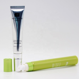 Tubo de plástico brillante para crema de ojos, tapón redondo para masaje ocular, embalaje cosmético de alta calidad, fabricado en fábrica, 15ml, 0,5 oz - Product Image 3