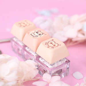 Tùy Chỉnh Anime Âm Thanh Bàn Phím Keychain Dễ Thương Phim Hoạt Hình Acrylic Fidget Keycap Clicker Giải Nén Đồ Chơi Cho Căng Thẳng Cứu Trợ Quà Tặng - Product Image 1