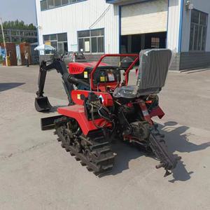 Livraison Gratuite Tracteur à Chenilles Diesel 35 CV avec Rotoculteur 4x4 pour Verger, Multifonctionnel, Haute Productivité - Product Image 6