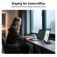 16 Inch Portable Monitor With Built in Speakers 2560X1600 240Hz FreeSync 300Nits Brightness for Gaming Entertainment